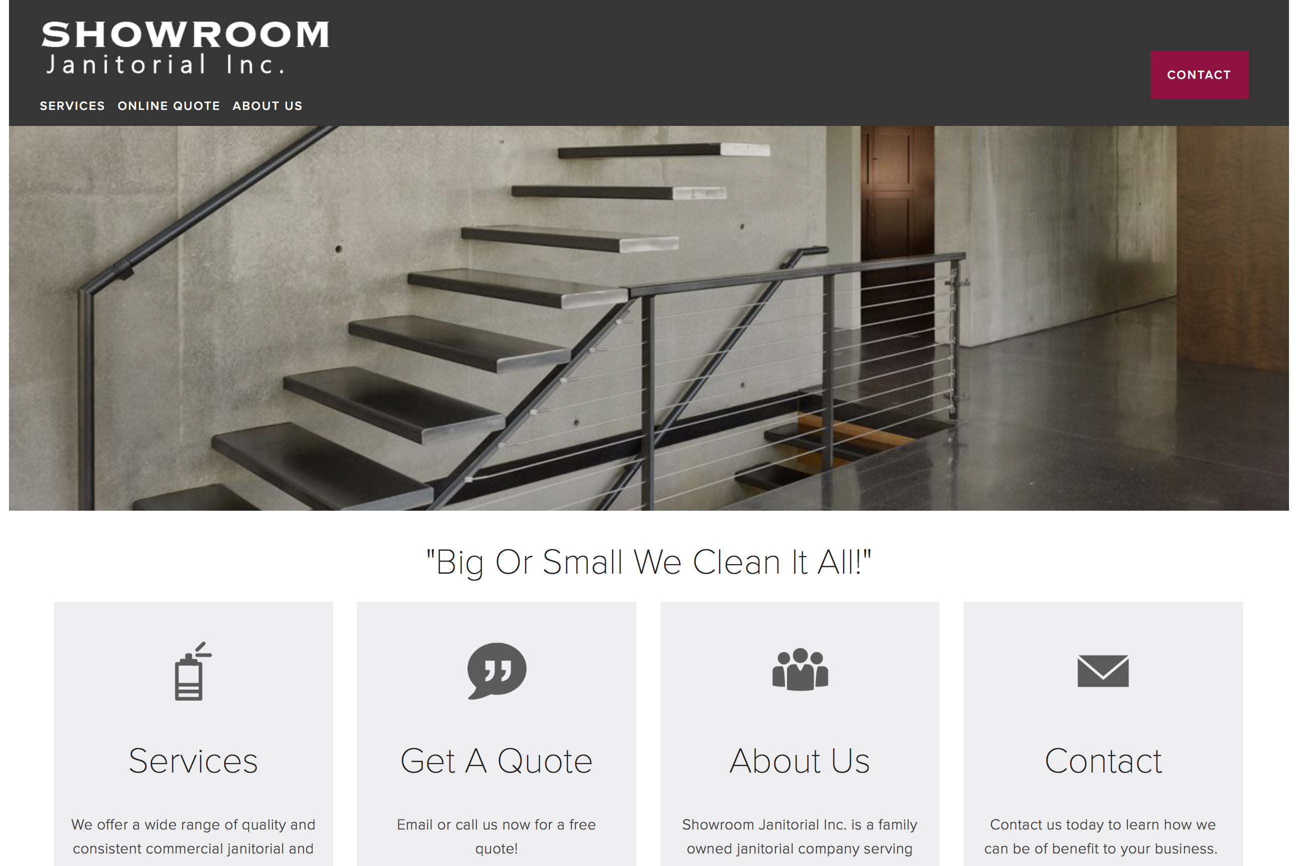 Showroom Janitorial Site